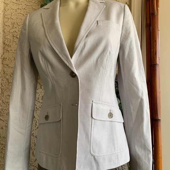NWT BR Pinstripe Blazer - Picture 2 of 9